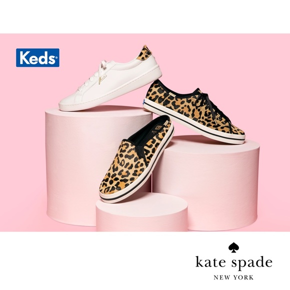 KATE SPADE Keds Leopard Print Sneakers - Picture 12 of 15
